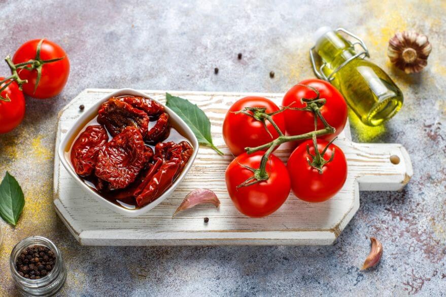 Receta de tomates secos en aceite
