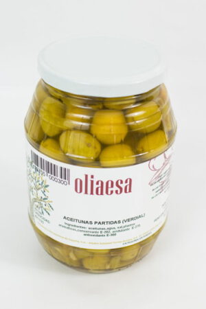 Aceitunas partidas variedad Verdial. - Imagen 2