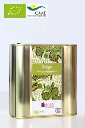 Aceite de Oliva Virgen Extra Ecológico (4 Latas x 2.5L) - Imagen 1