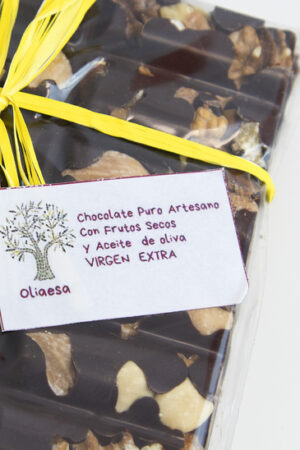 Chocolate con frutos secos 250 grs - Imagen 1