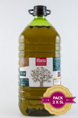 Caja 10 litros (2 garrafas x 5 Litros). Aceite Oliva Virgen Extra. - Imagen 1