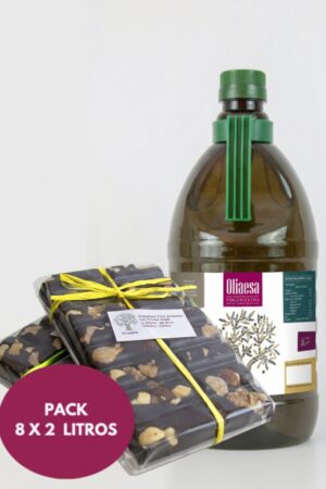 Caja 16 litros + Pack de Chocolate Puro con Frutos Secos + Chocolate Puro con Almendras - Imagen 1